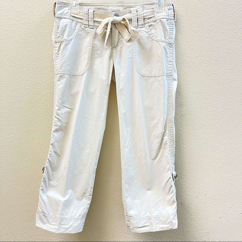 Abercrombie & Fitch Roll up Capris Pants Size 0
